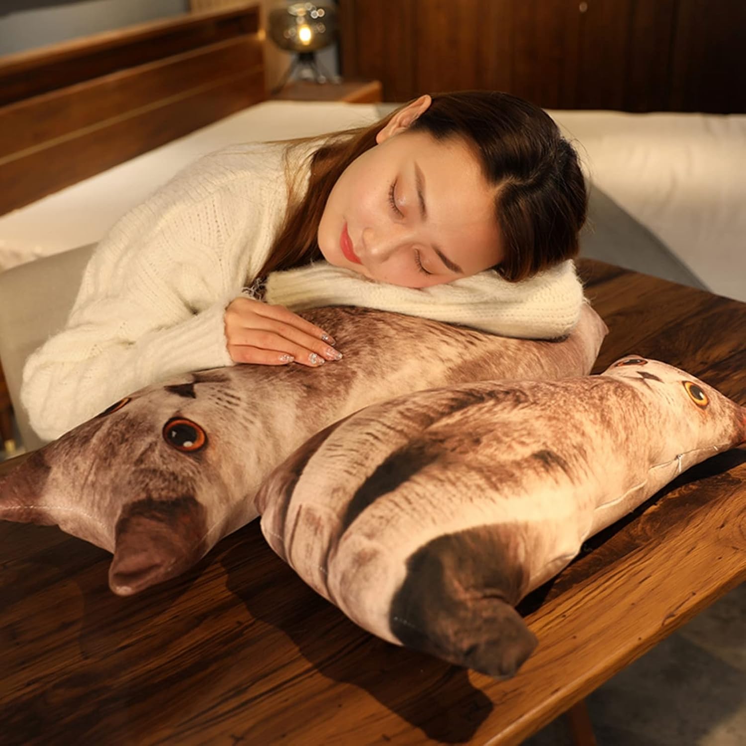 もふもふクリクラサーバー型抱き枕